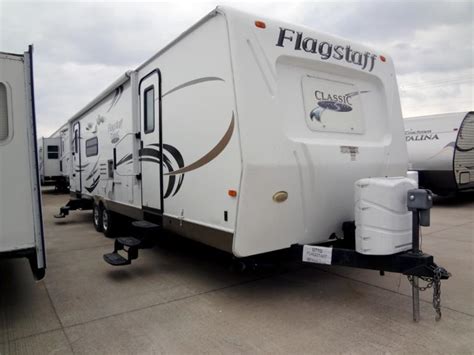 Flagstaff rv - RV reviewed 2021 Forest River Flagstaff E-Pro E19FBS. 5.0. We absolutely LOVE this TT! For a small camper there is enough space and storage for two people. We've had it for just over 2 months and have spent about 17 nights camping between Texas and Florida, the bed is surprisingly comfy.We haven't had a single issue with any …